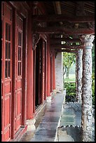 Walls and columns, imperial citadel. Hue, Vietnam (color)