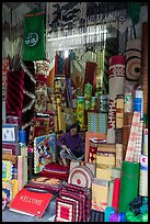 Store selling mats and rugs, old quarter. Hanoi, Vietnam ( color)