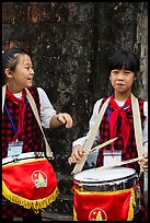 Children band musicians. Hanoi, Vietnam ( color)