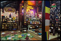 Inside Phung Son Pagoda, district 11. Ho Chi Minh City, Vietnam (color)