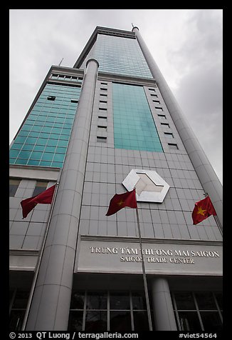 Saigon trade center tower. Ho Chi Minh City, Vietnam