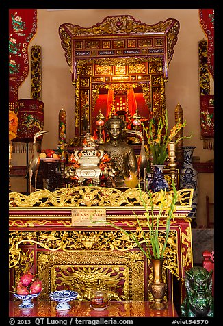 Le Van Duyet altar, Binh Thanh district. Ho Chi Minh City, Vietnam
