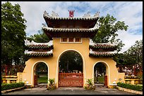 Le Van Duyet temple gate, Binh Thanh district. Ho Chi Minh City, Vietnam ( color)