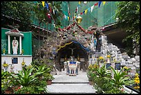 Grotto near Jeanne D'Arc Church, district 5. Ho Chi Minh City, Vietnam ( color)