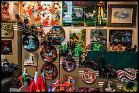 Crafts in souvenir store. Ho Chi Minh City, Vietnam (color)