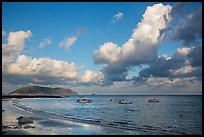 Harbor, afternoon, Con Son. Con Dao Islands, Vietnam ( color)