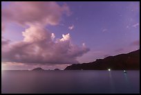 Con Son Bay at dawn. Con Dao Islands, Vietnam ( color)