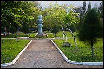 Sculpture garden, Con Son. Con Dao Islands, Vietnam ( color)