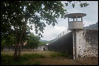 Prison wall, Con Son. Con Dao Islands, Vietnam ( color)