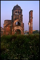 Bombed church ruins, Dong Hoi. Vietnam ( color)