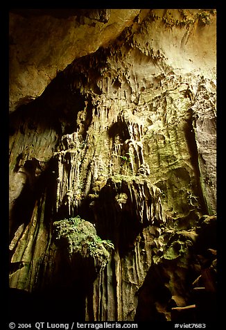 Cave formations, Tam Thanh Cave. Lang Son, Northest Vietnam (color)