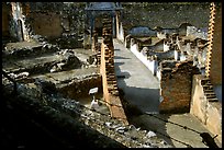 Ruins of the colonia prison cells, Son La. Northwest Vietnam (color)