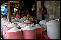 Rice is the basis of Vietnamese food, and there is a lot to choose from, district 6. Cholon, Ho Chi Minh City, Vietnam