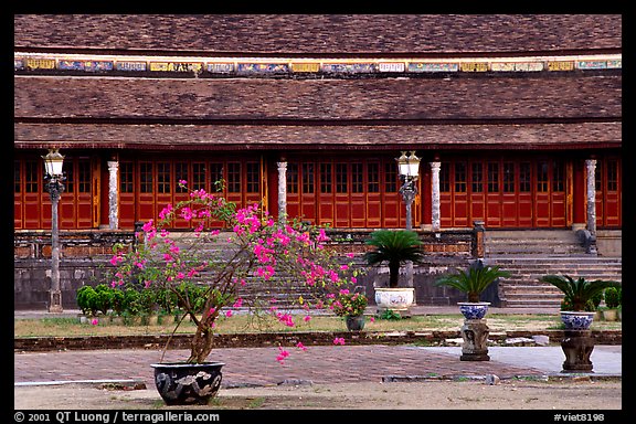 Pavilion,  citadel. Hue, Vietnam