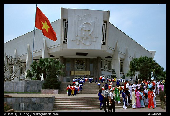 Ho Chi Minh museum. Hanoi, Vietnam (color)