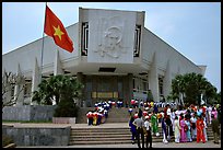 Ho Chi Minh museum. Hanoi, Vietnam ( color)