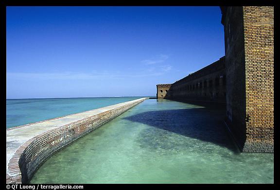 Fort Jefferson, Dry Tortugas National Park. 
